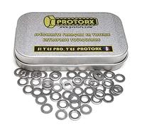 Rondelles Metal Inox M4 : (Diam.int = 4,3mm x Diam.ext = 8mm) Boite 50pcs Étroite Plate Type "Z" en Acier Inoxydable A2 | Anti-Corrosion Usage Exterieur-Interieur | Bricolage Réparation Visserie