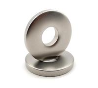 Rondelles métal INOX : M5 x 18 mm - ép. 2mm | Rondelle plate M5x18 mm | Acier inoxydable A2 (V2A / AISI 304) norme DIN 440 R | Pour Vis, Écrous, Boulons : LOT DE 50 Pcs - ProRaje