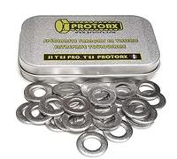 Rondelles Metal Inox M8 : (Diam.int = 8,4mm x Diam.ext = 16mm) Boite 30pcs Étroite Plate Type "Z" en Acier Inoxydable A2 | Anti-Corrosion Usage Exterieur-Interieur | Bricolage Réparation Visserie