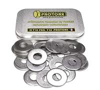Rondelles Metal Inox M8 : (Diam.int = 8,4mm x Diam.ext = 22mm) Boite 20pcs Large Plate Type "L" en Acier Inoxydable A2 | Carrossier Bricolage Réparation | Anti-Corrosion Usage Exterieur-Interieur