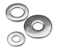 Rondelles Metal M6 x 20mm (20 Pièces), Épaisseur 1,5mm, Rondelle en 304 Acier Inoxydable, Penny Rondelles, Joint Plat pour Vis et Boulons