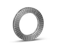 Rondelles Nord-Lock en acier inoxydable, NL4-SS254 | Nombre paires par pack : 10 | 4,4 mm x 7,6 mm x 2,2 mm