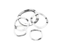 Rondelles ondulées, 5 à 100 pièces, rondelles ressort en acier inoxydable 304, M3, M4, M5, M6, M8, M10, M12, M14, M16, M19, M23, M25, M27, M31, M39, M41(M27X34X0.3mm(10PCS))