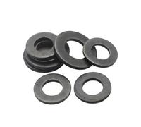 Rondelles Plates DIN125 En Acier Au Carbone Noir De Grade 8., 1 À 50 Pièces, M2 / 2.5 3 4 6 10 12 14 16 18 20 22 24 -/36(M2.5x5.5x0.5(50pcs))