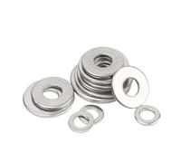 Rondelles plates en acier inoxydable 304, 2 à 100 pièces, M1.6 M2 M2.5 M3 M4 M5 M6 M8 M10 M12, joints simples(M10x20x2(10pcs))