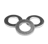 Rondelles plates en acier inoxydable 304/316, 10 à 500 pièces, M3-M36, joint plat(304 Stainless Steel,10pcs M27)