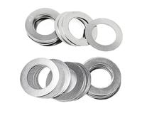 Rondelles plates en acier inoxydable, Rondelle plate en acier inoxydable 304, épaisseur 0,1-0,5 mm, tailles M1,6-40(M5x10,Thick 0.3mm)