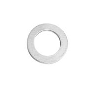 Rondelles plates en aluminium for automobile, joints de vidange d'huile métriques, jeu d'écrous et de boulons, anneau métallique M5 M6 M8 M10 M12 M14 M16, 30/50/100 pièces(50PCS M8x14x1.5)