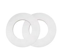 Rondelles Plates En Ptfe Blanc 75 x 100 x 1,25 mm, Joint Résistant Aux Hautes Températures Et À L'Huile Pour Robinets Et Tuyaux D'Eau - Lot De 5