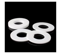 Rondelles plates en PTFE, Jeu de joints rondelle plate en PTFE, paquet 50 M3 à M45 for l'étanchéité des tuyaux d'eau avec manomètre(30x20x2mm)