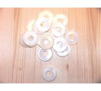 Rondelles Plates Grand 3,2/4,3/ 5,3/6,4/8,4mm Plastique, din 9021