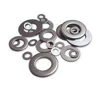 RONDELLES PLATES INOX A4 AISI 316 GAMME DE 5 A 16 mm de Ø 08 X 16