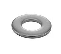 Rondelles plates Mu - inox A2 - diamètre 4 mm - 200 pièces ACTON