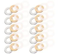 Rondelles Plates Rondes de Rechange M10 X 20 en Nylon et Laiton