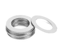 Rondelles plates ultra fines en acier inoxydable, 50/100 pièces, 0,1 mm-0,5 mm, M3-M7(M5x7 100pcs,0.5mm thickness)