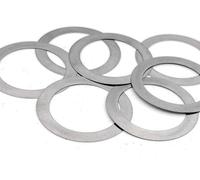 Rondelles plates ultra fines en acier inoxydable M9-M50 | Joints SUS304 haute précision | Épaisseur 1,0 mm | Lot de 2 à 20 pièces(30x50x1mm 2pcs)