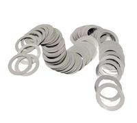 Rondelles plates ultra-minces en acier inoxydable 0,1/0,2/0,3/1 mm, M2 à M17, M18, M20, M22, M25, M28, M30, M35, M40, réglables, DIN 988(20pcs M9x15,0.1mm thick)