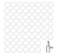 Rondelles Pour Gonds de Porte Cache Paumelles Entretoise Plastique (1mm 30 Pcs & 2mm 30 Pcs)