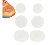 Rondelles Réparatrices pour Chaussures Trouées au Bout - Réparation Autocollante pour Trous,6 Pièces Patchs Souples pour Danse, Bottes de Randonnée, Baskets de Course, Bagages, Chapeau, Vêtements Bébé