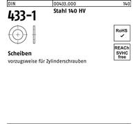 Rondelles Reyher DIN 433 -1 Acier 2,2 004330009022000 (500 pièces)