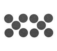 Rondes Têtes de Rechange ABS pour Noires 10 Pièces Pédicure Automatique | Compatibles Ponceuse Électrique, Lavables et Pratiques, pour Callosités Dures et Soins Réguliers