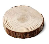 rondin de bois brut écorce 25x2.5cm nature - artifetes 81289 Beige G