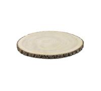 Generique Rondin de bois brut écorce naturel 35 cm x 2 cm Gris G