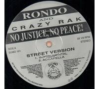 Rondo & Crazy Rak - No Justice, No Peace [Vinyl] Explicit