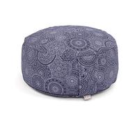 Rondo "Maharaja Collection" Coussin de méditation Housse amovible en coton (sergé), garnissage en épeautre, 32 x 13 cm, avec sangle de transport pratique