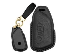 Rondrive Coque de clé à 3 boutons compatible avec Volkswagen Golf 8 2020-2026 - Coque de clé pour VW ID.3 ID.4 ID6 - Fait à la main - Noir
