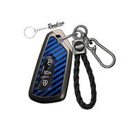 Rondrive Coque de ompatible avec Cupra Raval Terramar Tavascan Ateca Leon Formentor Born 2024 2025 2026 Coque de protection texture en fibre de carbone pour leu
