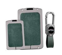 Rondrive Coque de onvient pour BMW NFC Carte de clé numérique Série 1 Série 3 Série 5 7 Série 8 X1 X3 X5 X6 X7 F30 G20 F34 F31 G30 G01 F15 I3 M4 535LE Métal Cuir e Voiture Coque de