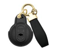 Rondrive Étui de clé de voiture en cuir compatible avec Mini Cooper Girly pour Mini Cooper Hardtop Clubman Countryman Paceman, noir