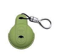 Rondrive Étui pour clé de voiture en cuir compatible avec Mini Cooper Girly - Convient pour Mini Cooper Hardtop Clubman Countryman Paceman, vert pastel