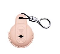 Rondrive Étui pour clé de voiture en cuir compatible avec Mini Cooper Girly pour Mini Cooper Hardtop Clubman Countryman Paceman, rose pastel