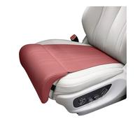 Rondrive Housse de siège de voiture avec extension de jambe - Pour Chevrolet Silverado 1500 2500HD Suburban Tahoe 2026 2025 2024 - Coussin de siège de voiture en cuir - Rouge