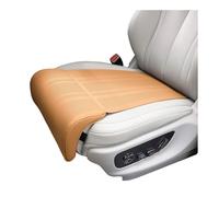 Rondrive Housse de siège de voiture avec extension de jambe - Pour Chevrolet Silverado 1500 2500HD Suburban Tahoe 2026 2025 2024 - Coussin de siège de voiture en cuir - Marron ambré