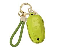 Rondrive Keyless - Étui de protection en cuir pour clé de voiture - Compatible avec Tesla Model S Model 3 Model Y - Vert