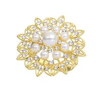 Ronds de serviette de mariage en perles dorées et argentées pour la Saint-Valentin, Noël, la maison