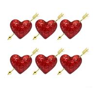Ronds de serviette élégants en métal avec motif cœur, parfaits pour la Saint-Valentin et plus encore
