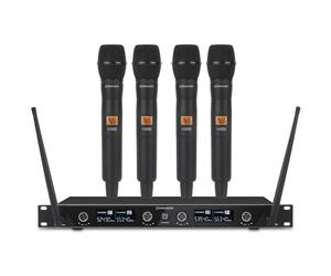 Rondson - BE-1040 4 Microphones Système de présentation sans fil pour professionnels - idéal pour tous types de représentations.