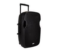 Rondson LA-15A Enceinte 480 W Système de sonorisation mobile puissant de 480 W, avec batterie intégrée, Bluetooth et deux microphones sans fil UHF,