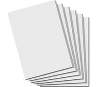 Roneky Lot de 6 petits blocs-notes A6, bloc-notes de serveur, bloc-notes blancs, petits blocs d'écriture blancs, 50 feuilles par mini bloc-notes vierges A6 pour fournitures scolaires