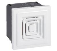 Ronfleur 70db à 1m Mosaic 2 Modules Tension 230v à 50hz Ou 60hz Et 25ma De Consommation Blanc Legrand 076641