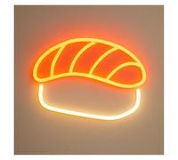 RONGCH Décor Mural Lumière Enseigne Lumineuse LED Néon Sushi Nigiri À Intensité Variable Alimentée Par USB Pour Restaurants Japonais Street Food Et Les Boutiques De Dim Sum 35cm