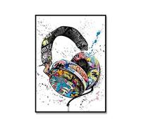 RONGCH Tableau Déco Nature Street Graffiti Affiche Murale Abstraite Perfume Basketball Football Boxing Gants Murale Moderne(J,50x70cm)