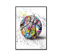 RONGCH Tableau Déco Nature Street Graffiti Affiche Murale Abstraite Perfume Basketball Football Boxing Gants Murale Moderne(Une,50x70cm)