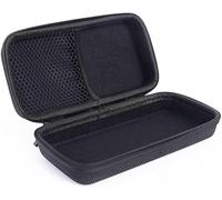 Rongchenghao Boîte de rangement pour microphone, câble de données, housse de sac portable, boîte de rangement de protection de produits électroniques de voyage (noir), Noir , Moderne
