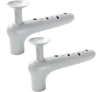 Rongchenghao Lot de 2 poignées de porte en silicone anti-collision avec ventouse de sécurité antistatique