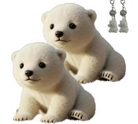 RONGJUEOZ Le Polar Pal - La Qui apaise en Quelques Secondes, Soutien émotionnel Ultra-Doux pour soulager Le Stress et Le Confort (2 Pcs)